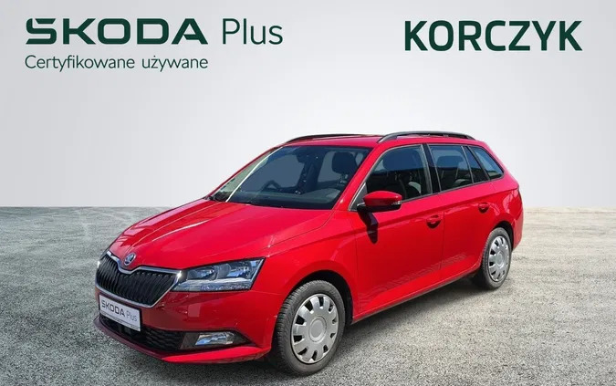 skoda fabia Skoda Fabia cena 61900 przebieg: 50321, rok produkcji 2021 z Imielin